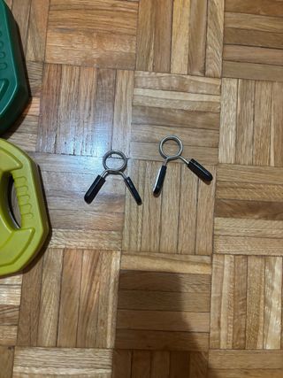 Set de Pesas Riscko Pump con Barra