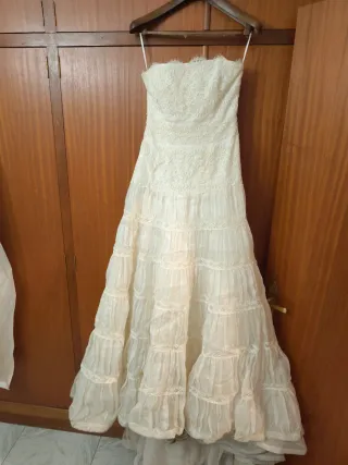 Vestido de Novia Rosa Clará Blanco