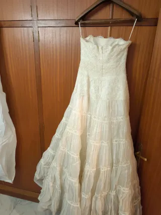 Vestido de Novia Rosa Clará Blanco