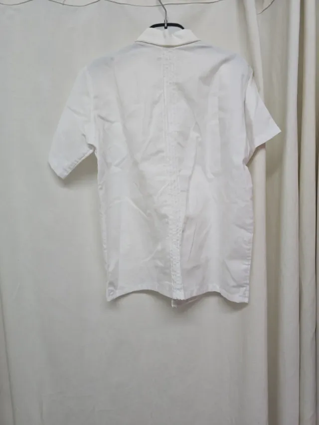 Camisa Cubana Niño Blanca