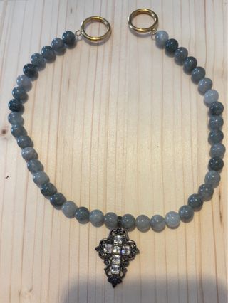 Collar Fallera Cruz y Pulsera