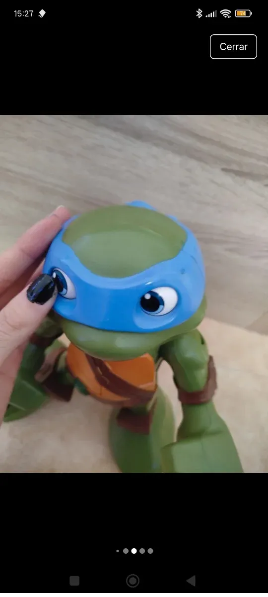 Figura Tortuga Ninja Leonardo