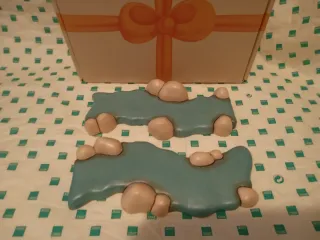 Set 2 pezzi fiume curvi presepe Thun