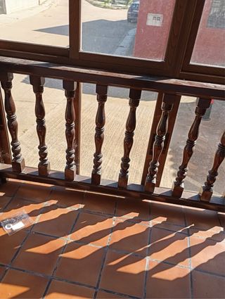 Barandilla de madera