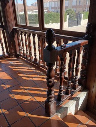Barandilla de madera