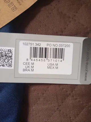 Chándal Joma Azul y Turquesa