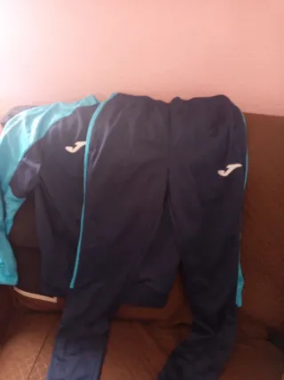 Chándal Joma Azul y Turquesa