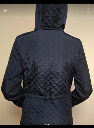 Chubasquero acolchado azul T.38