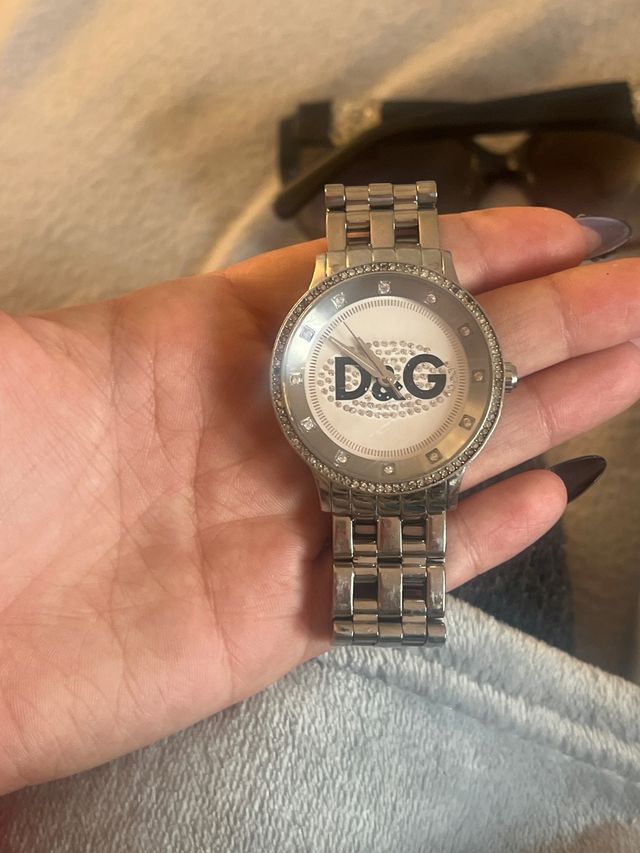 Reloj Dolce & Gabbana Plata y Blanco