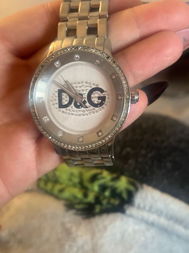 Reloj Dolce & Gabbana Plata y Blanco