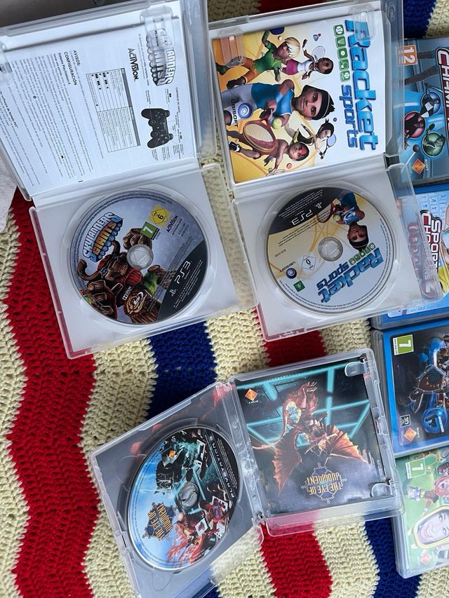 Lote 10 giochi PS3 Move