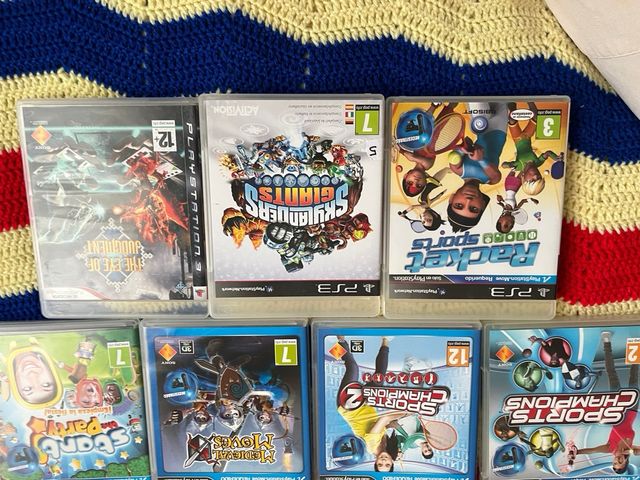 Lote 10 giochi PS3 Move