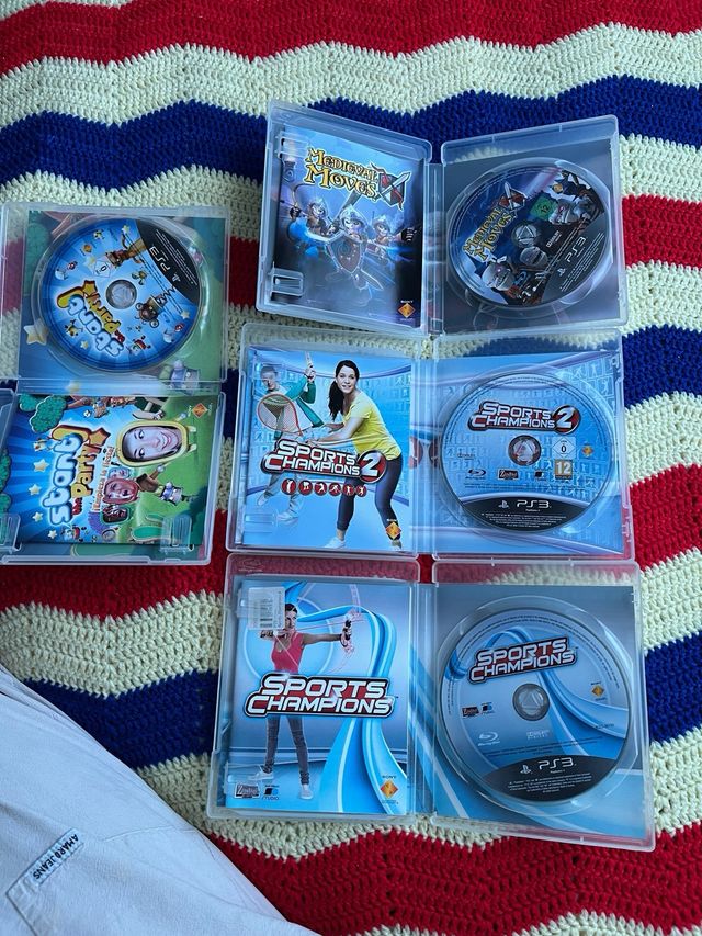 Lote 10 giochi PS3 Move