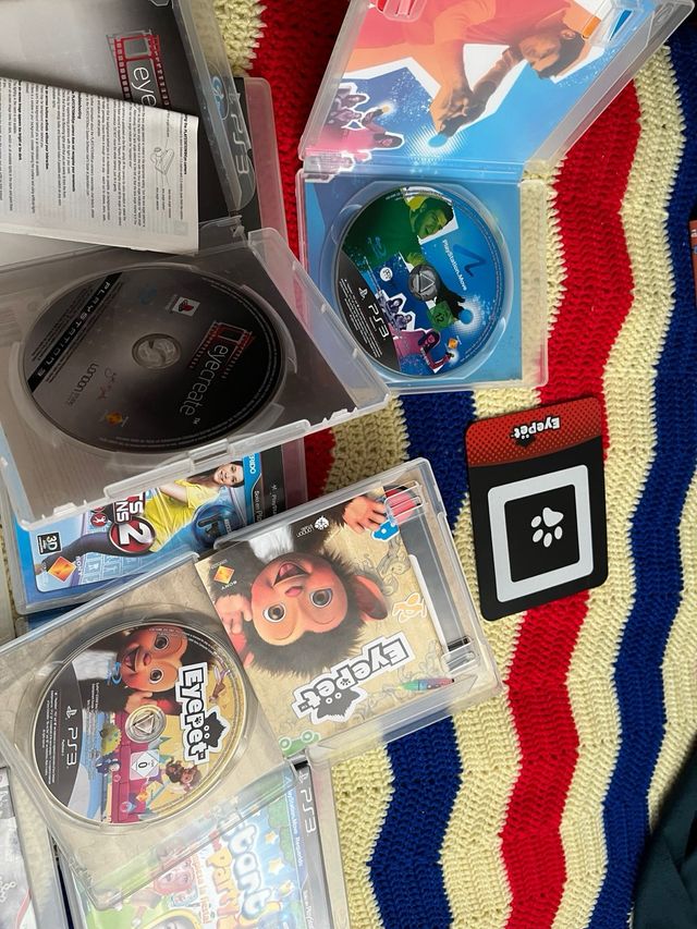 Lote 10 giochi PS3 Move