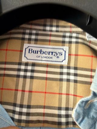 Camicia Jeans Burberry Collo 44