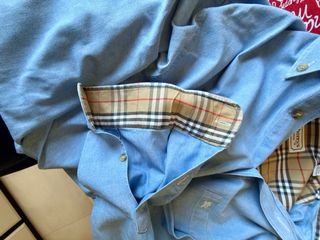 Camicia Jeans Burberry Collo 44