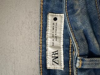 Pantalones campana vaqueros azules