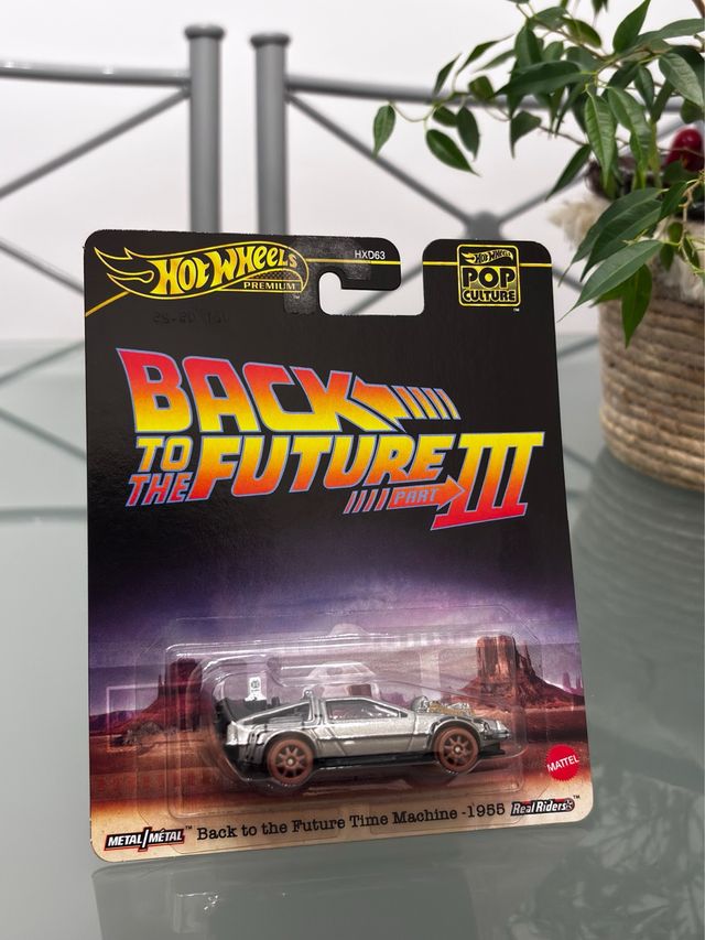 Hot Wheels premium regreso al futuro
