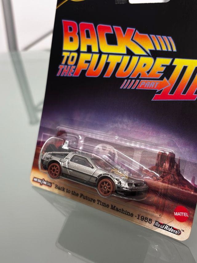 Hot Wheels premium regreso al futuro