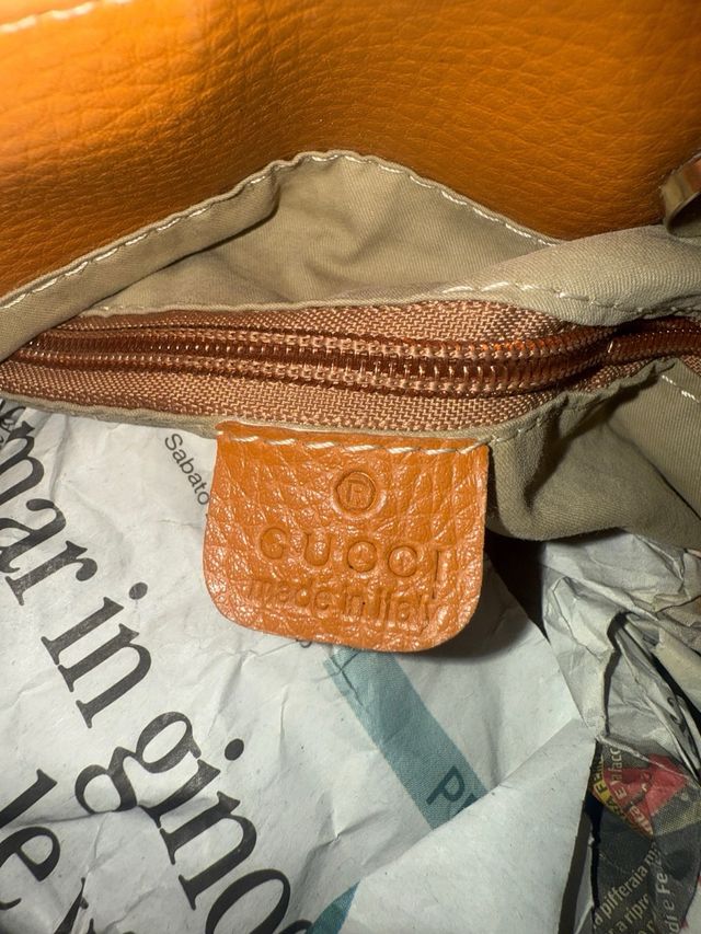 Borsa Gucci Pelham tela monogram beige/marrone