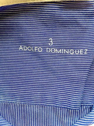 Camisa Adolfo Domínguez Azul