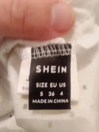 Top blanco mangas cortas ...