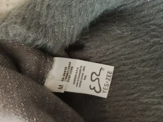 Maglione donna lamé e pelo taglia M