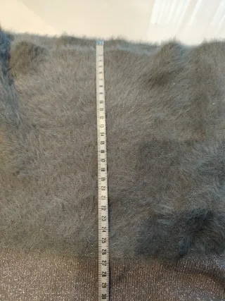 Maglione donna lamé e pelo taglia M