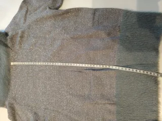 Maglione donna lamé e pelo taglia M