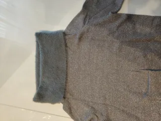 Maglione donna lamé e pelo taglia M