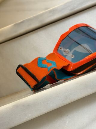 Gafas MX Naranja y Azul