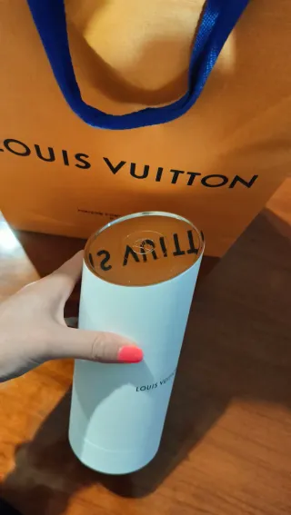 Busta e scatola profumo Louis Vuitton
