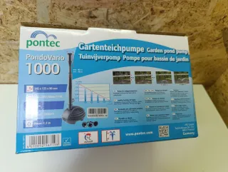 Pompa per laghetto Pontec PondoVario 1000 NUOVA