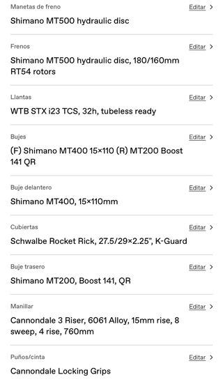 Cannondale Trail 1 29”