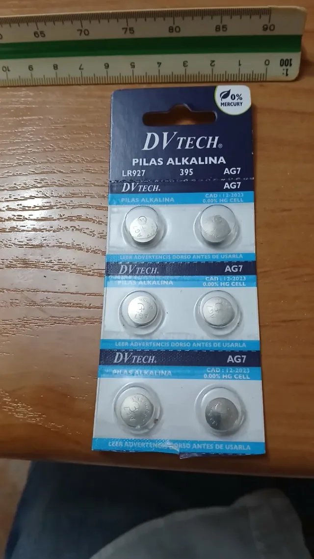 Pilas Alcalinas DVTECH LR927 AG7 (6uds)
