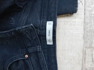 Pantalón Mango Talla 38 Azul