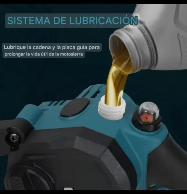 Motosserra a Bateria Recarregável de 8 Polegadas