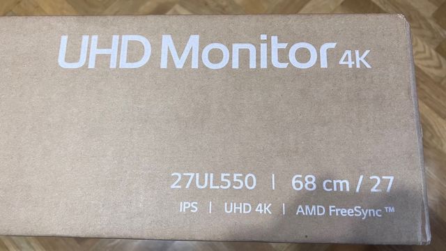Monitor LG 27 UHD 4K HDR 10 ( 27UL550P- W ) CHOLLO
