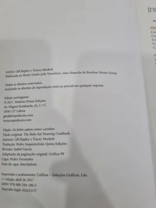 Livro BLW - Os Bebés Sabem Comer Sozinhos