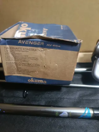 Lote de pesca: cañas, carretes y accesorios