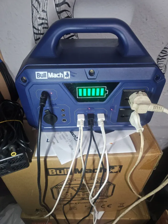 Pack de Estação de Energia Bull Mach