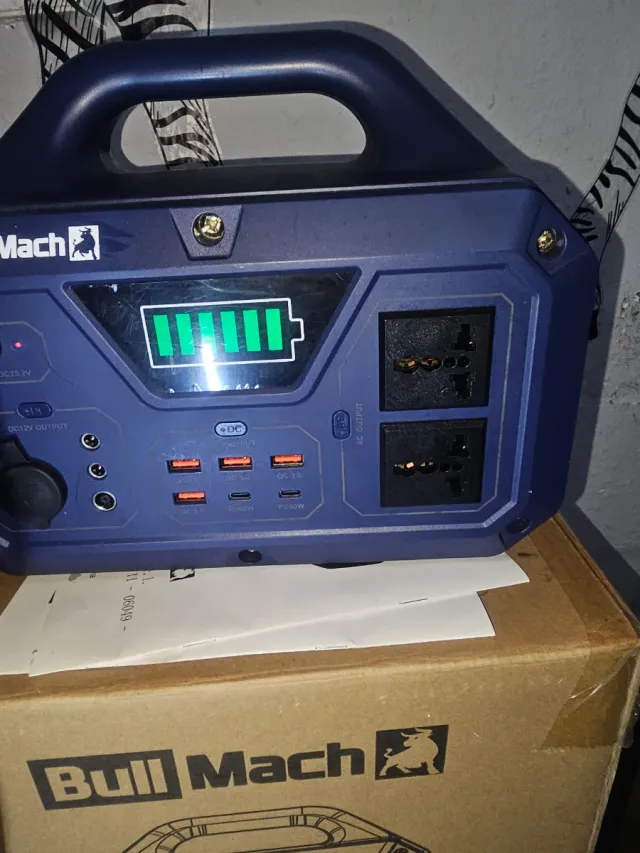 Pack de Estação de Energia Bull Mach