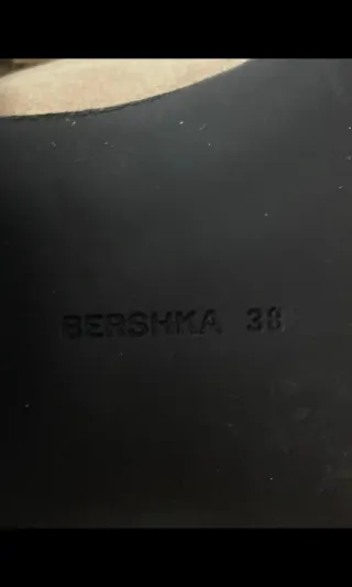 Botas Bershka Largas Beige