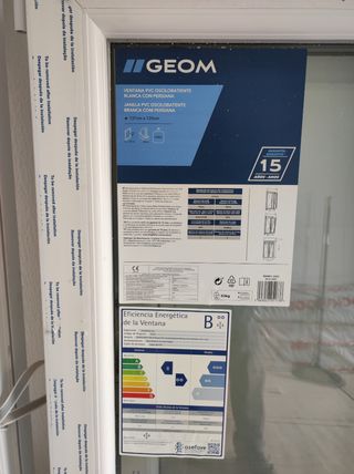 Ventana PVC aislante