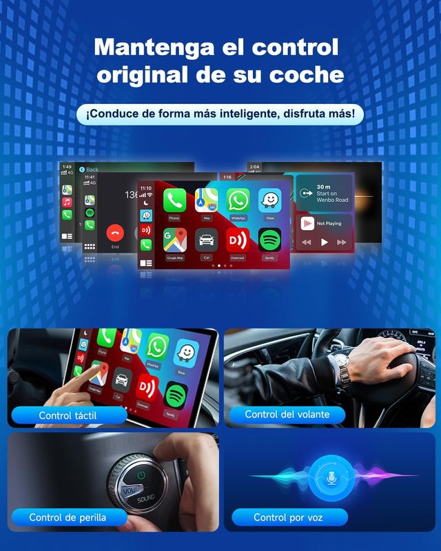 NUEVO - Carlinkit Adaptador CarPlay Android Iphone