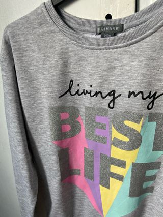 Jersey niña Primark gris