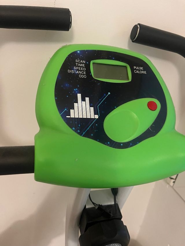 Bicicleta Estática Verde