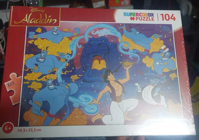 Puzzle Clementoni 104 Piezas Piratas + Aladin