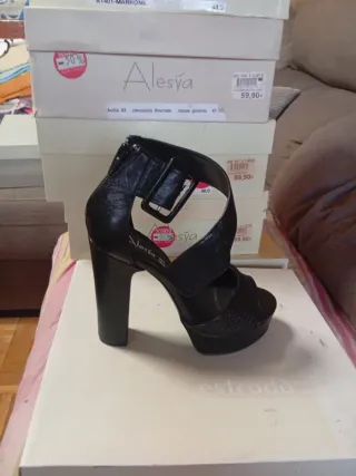 Zapatos de vestir Alesya negros/marrones talla 36