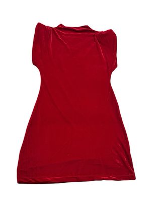 Vestitino donna velluto spalline